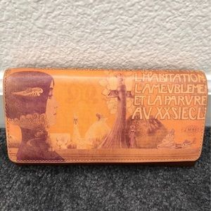 Vintage leather wallet